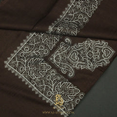 PREMIUM BROWN AUTHENTIC OMANI MASSAR SCARF OM148