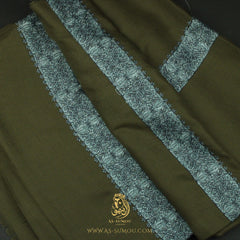 Premium Olive Authentic Yemeni Shemagh Scarf SE295