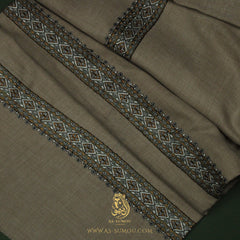 PREMIUM BROWN AUTHENTIC YEMENI SHEMAGH SCARF SE181