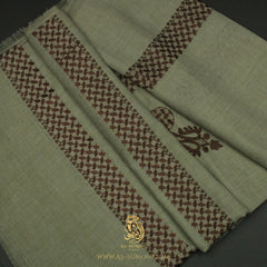 PREMIUM OLIVE KEFFIYEH INSPIRED SHEMAGH SCARF VW39