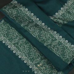 PREMIUM TEAL AUTHENTIC YEMENI SHEMAGH SCARF SE126