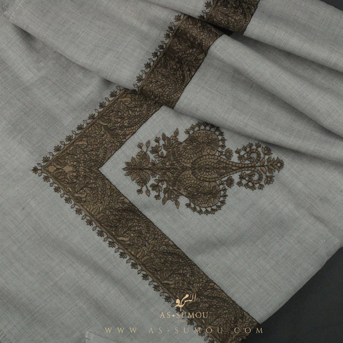 PREMIUM BEIGE AUTHENTIC YEMENI SHEMAGH SCARF SE125