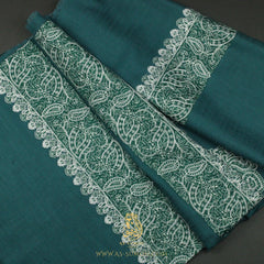 PREMIUM TEAL AUTHENTIC OMANI MASSAR SCARF OM91