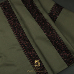 Premium Olive Authentic Yemeni Shemagh Scarf SE297