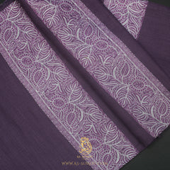 Premium Purple Authentic Omani Massar Scarf OM161