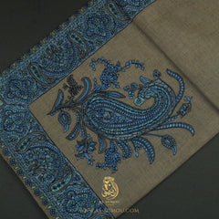 PREMIUM BROWN AUTHENTIC YEMENI SHEMAGH SCARF SE145