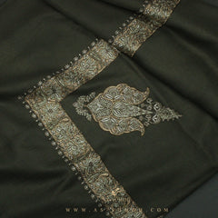 PREMIUM OLIVE AUTHENTIC YEMENI SHEMAGH SCARF SE106