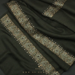 PREMIUM OLIVE AUTHENTIC YEMENI SHEMAGH SCARF SE106