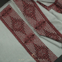 PREMIUM OFF-WHITE AUTHENTIC OMANI MASSAR SCARF OM73