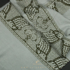 PREMIUM OFF-WHITE AUTHENTIC OMANI MASSAR SCARF OM75