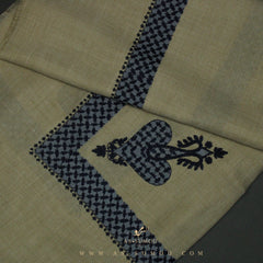 PREMIUM BROWN KEFFIYEH INSPIRED SHEMAGH SCARF VW32
