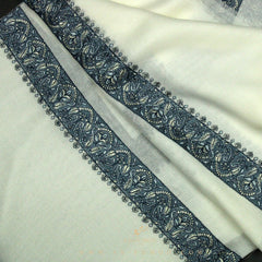 PREMIUM WHITE AUTHENTIC YEMENI SHEMAGH SCARF WH105