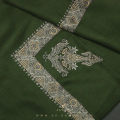 PREMIUM GREEN AUTHENTIC YEMENI SHEMAGH SCARF SE81