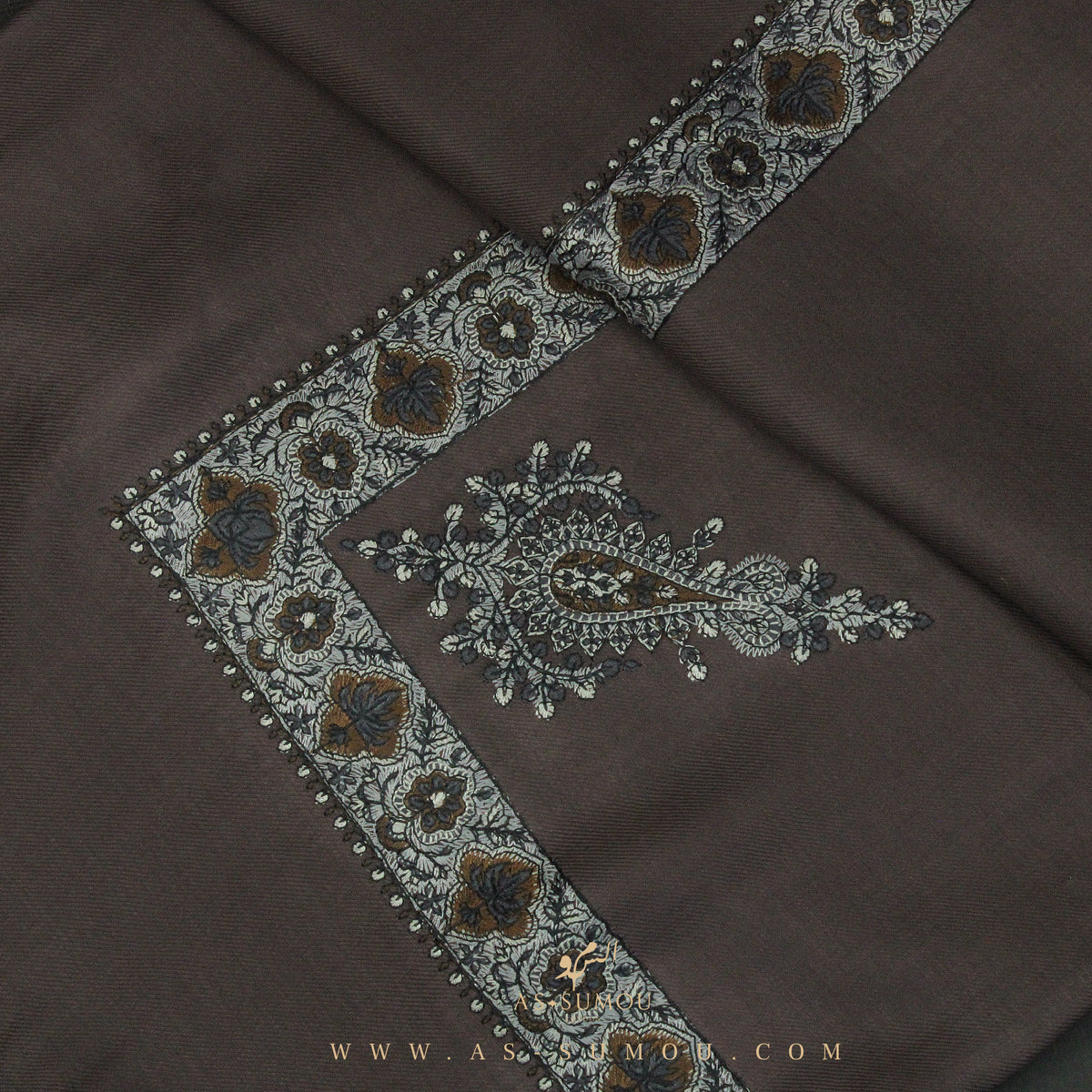 PREMIUM DUSTY ROSE AUTHENTIC YEMENI SHEMAGH SCARF SE98
