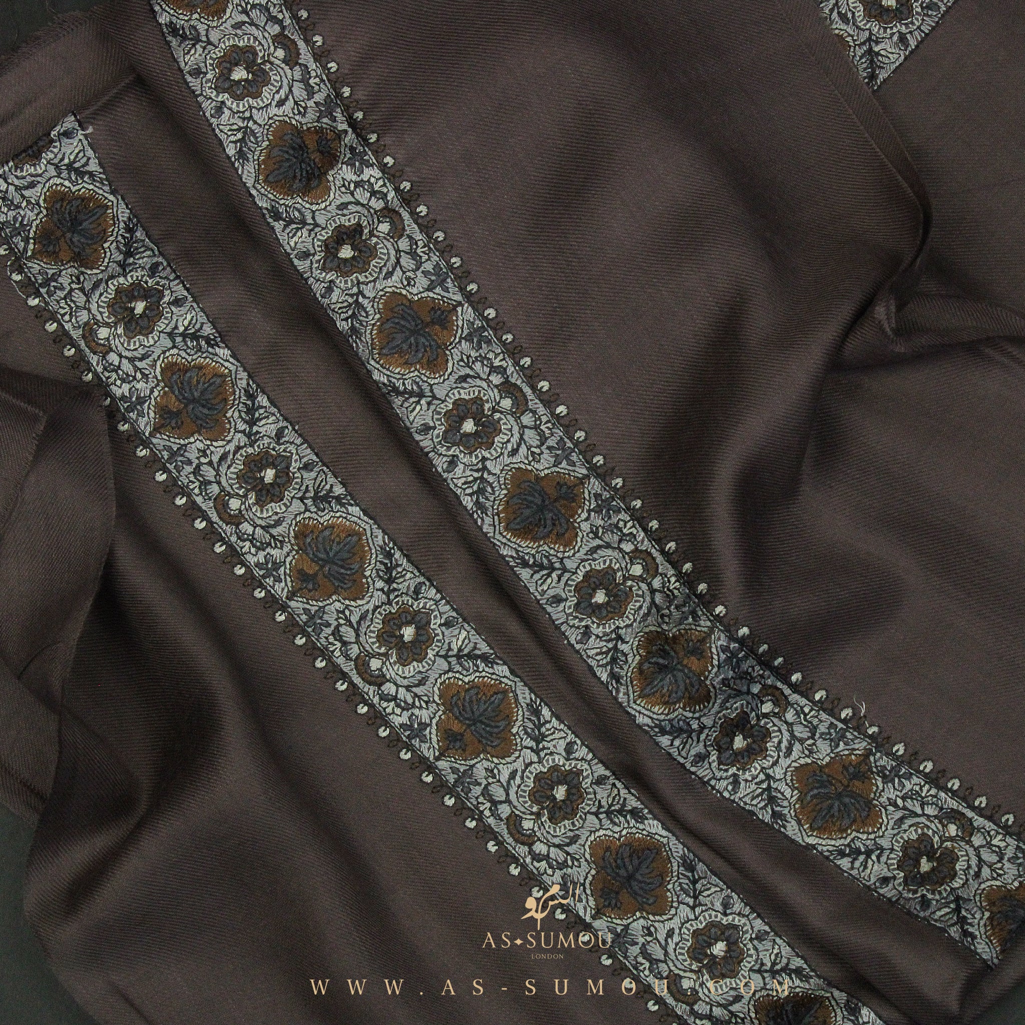 PREMIUM DUSTY ROSE AUTHENTIC YEMENI SHEMAGH SCARF SE98