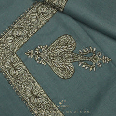 PREMIUM GREY AUTHENTIC YEMENI SHEMAGH SCARF SE84