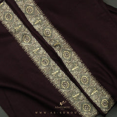 PREMIUM MAROON AUTHENTIC YEMENI SHEMAGH SCARF SE94