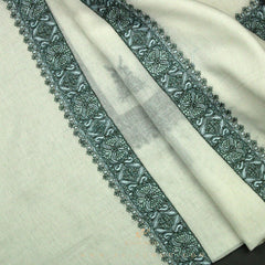 PREMIUM WHITE AUTHENTIC YEMENI SHEMAGH SCARF WH115