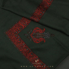 PREMIUM GREEN AUTHENTIC YEMENI SHEMAGH SCARF SE91