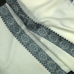 PREMIUM WHITE AUTHENTIC YEMENI SHEMAGH SCARF WH102