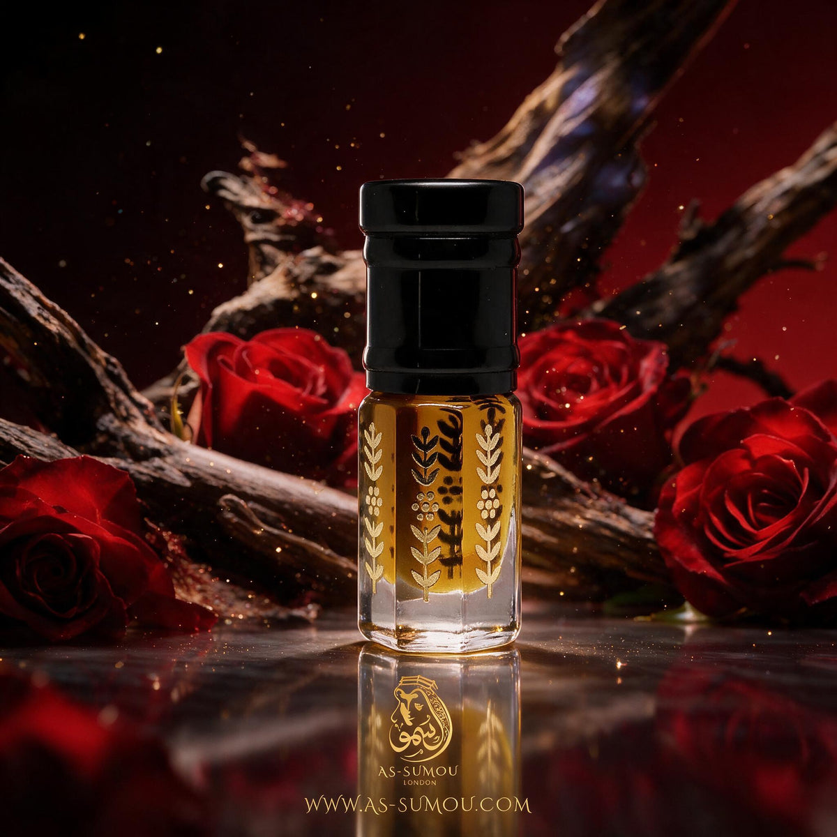 Burning Saffron Attar